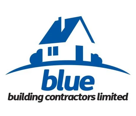 Blue building